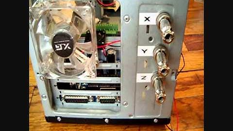 CNC pc with 3 axis TB6560 driver board (stepper motor controller)
