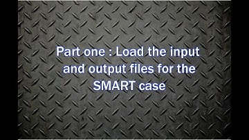 Seismic analysis with AsterStudy: SMART 2013 case. Part 1