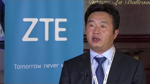 Zhu Jinyun, Senior VP of cloud computing and IT operation, ZTE