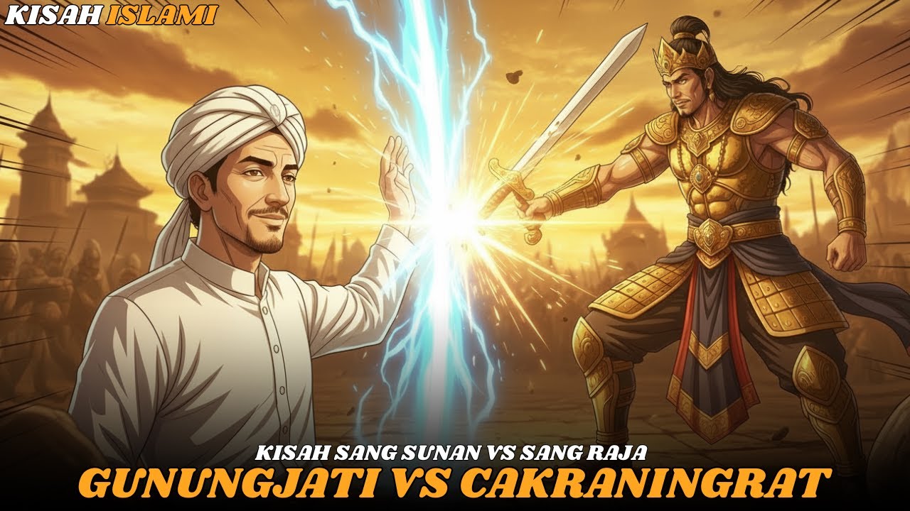 SUNAN GUNUNG JATI VS PRABU CAKRANINGRAT‼️PERTARUNGAN SANG WALI DENGAN SANG RAJA GALUH!