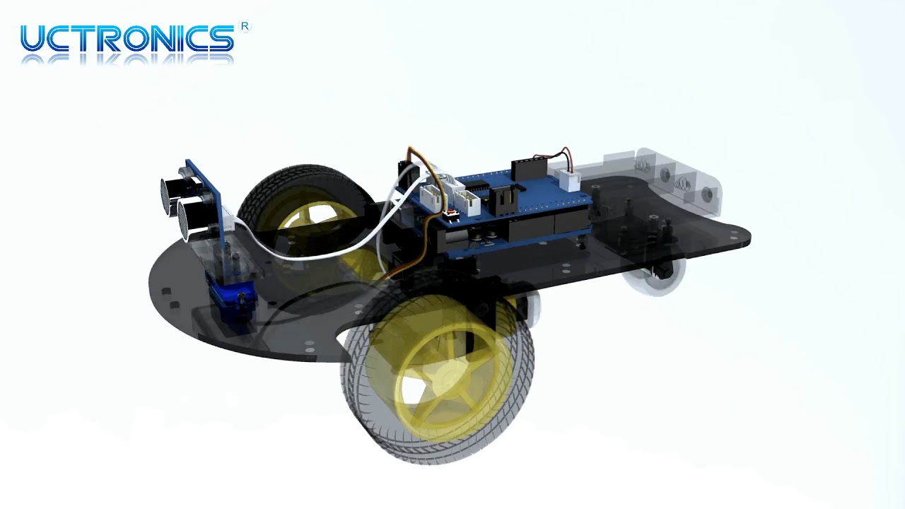 Uctronics Robot Car Kit For Raspberry Pi