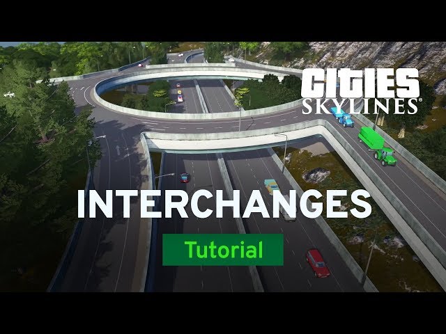 Highway Interchanges with Sam Bur | Modded Tutorial | Cities: Skylines class=