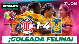 Resumen y goles | Toluca 1-4 FC Tijuana | Liga Mx Femenil AP2022 -J13 | TUDN