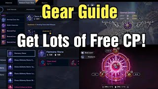 Black Desert Mobile Gear Guide: How To Get Lots of Free CP ?!