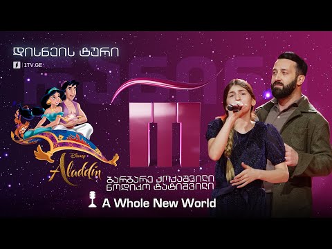 #რანინა ბარბარე ქოქაშვილი \u0026 ნოდიკო ტატიშვილი - A Whole New World