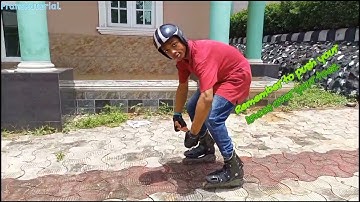 How To Brake Using The Plow Stop #forbeginners #inlineskatingbasics #inlineskating #brakingseries