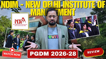 NDIM Delhi Full Review 2026 | Fees, Placements, ROI, Campus Tour & Honest Comparison