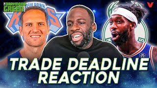 Draymond Green says Knicks \& Bucks won NBA trade deadline, explains what 76ers moves mean for Embiid