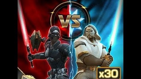 SWTOR: Opening Force-bound Dark vs Light Packs