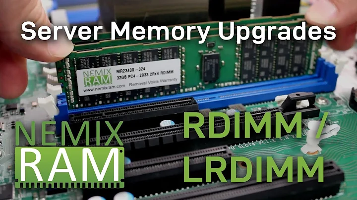 RDIMM / LRDIMM Server Memory Upgrade by NEMIX RAM