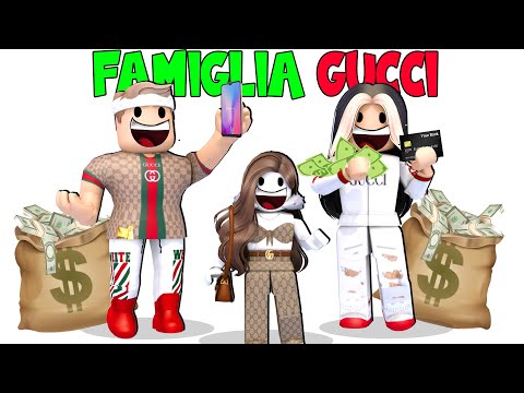 ADOTTATA DALLA FAMIGLIA GUCCI SU ROBLOX!