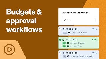 Budgets & Approval Workflows | CMMS Tutorial