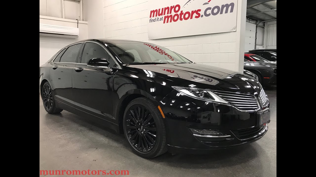 2016 Lincoln Sold Mkz Navigation Sunroof Black Wheels 2016 Lincoln Sold Mkz Navigation Sunroof Black Wheels Heated And Cooled Seats Munro Motors