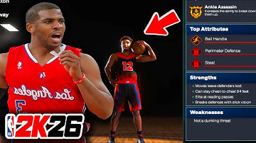 Chris Paul "Point God" Build in NBA 2K26!