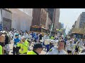 Boston marathon  finish area