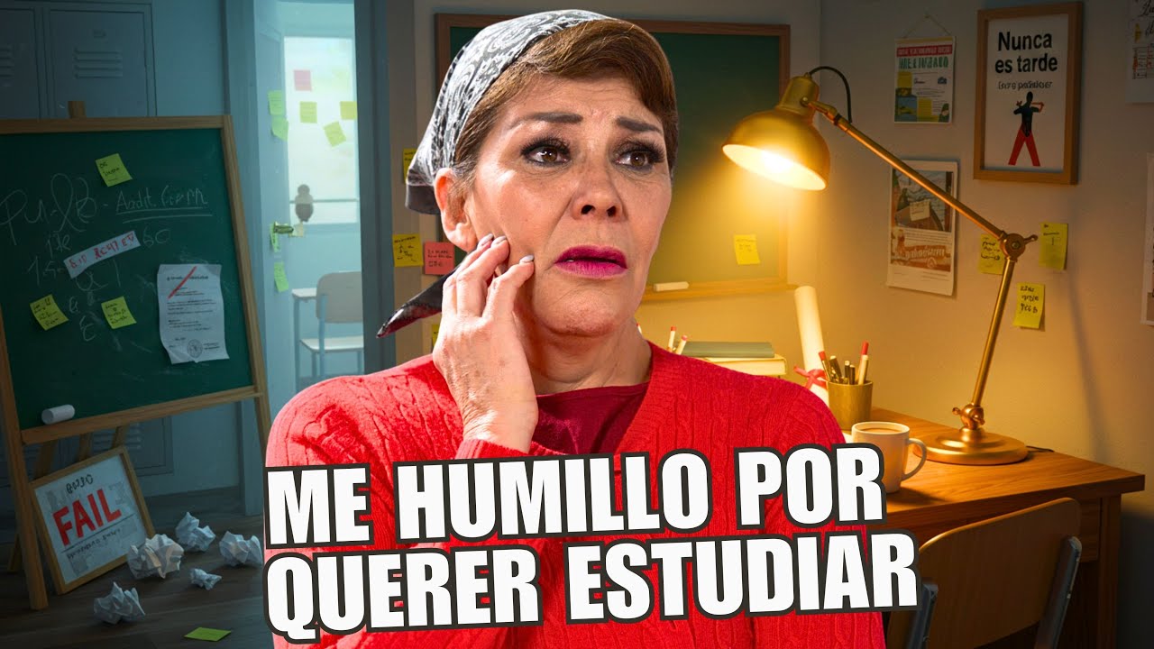 Quise estudiar a mis 50 años y recibí desprecios, pero Dios me regalo otra oportunidad.