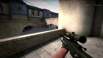 CS:GO - No Scope Headshot In Smoke [60 FPS CLIP]