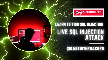 How to find sql injection in tamil with live hacking | bugbounty | karthithehacker