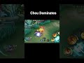 Chou Dominates #mlbb #chou #moba