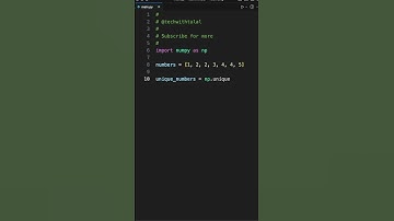 How to get all unique numbers of a Python List!!! #python #programming #pythoncoding