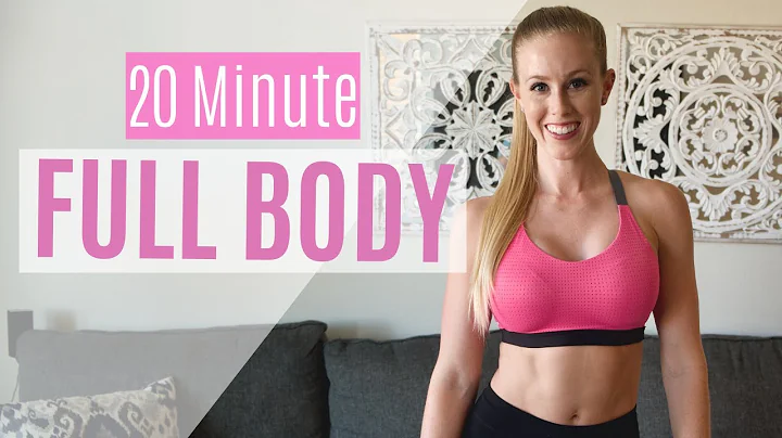 20 Min LOW IMPACT FULL BODY HIIT WORKOUT - NO JUMP...