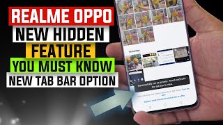 Realme & Oppo Tab Bar Option | Do You Know | Must Watch screenshot 4