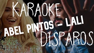 Video voorbeeld van "KARAOKE (Abel Pintos y Lali - Disparos)"