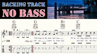 (SITTING ON) THE DOCK OF THE BAY | OTIS REDDING | No Bass | Backing Track | TAB & Sheet Music