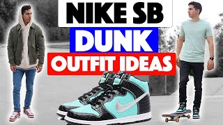 explosión Puerto Peligro HOW TO STYLE: Nike SB Dunk low & high (outfit ideas) - YouTube