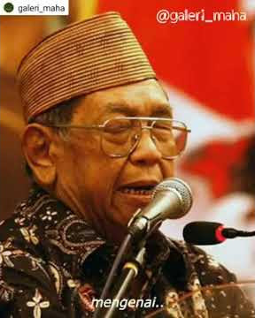 Sanjange mbah gusdur tentang jabatan