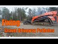 How To Fix Annoying Potholes In a Gravel Driveway