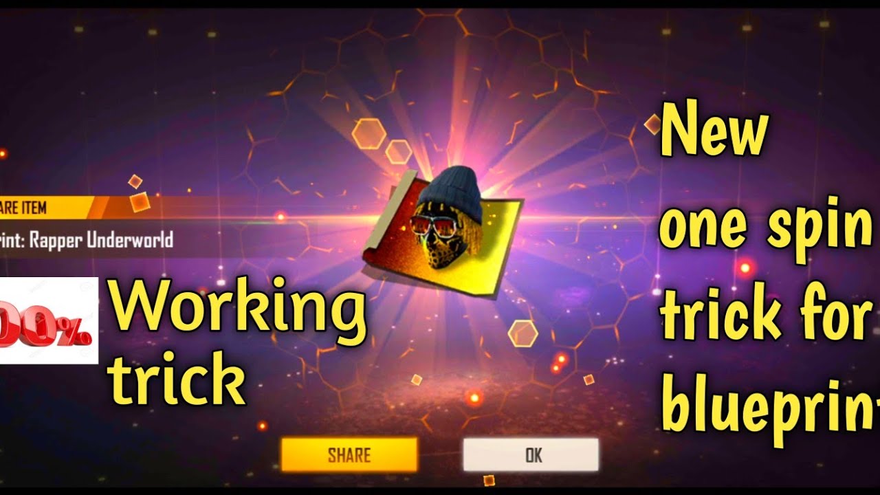 How to get blueprint in 1 spin