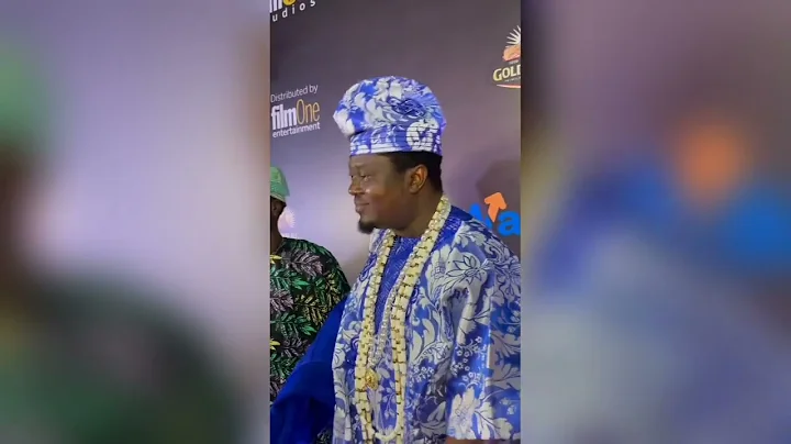 Muyiwa Ademola Shines On the Red Carpet At Warlord Movie Premiere