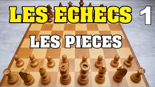 LES ECHECS - REGLES DU JEU : PIECES et DEPLACEMENTS screenshot 5