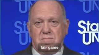 Border czar on school bus stop arrest