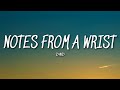 d4vd - Notes From A Wrist (Lyrics)