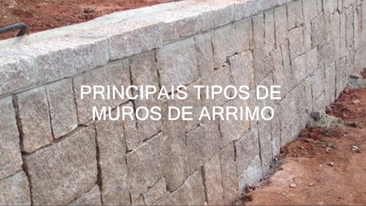 Tipos de muros de pedras