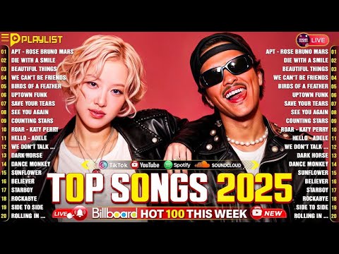 Bruno Mars, Rose, Lady Gaga, Taylor Swift, The Weeknd, Adele, Rihanna, Maroon 5 β¨ Billboard Hot 100