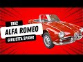 1962 Alfa Romeo Giulietta Spider Veloce | What