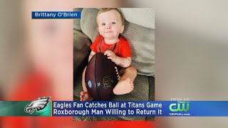 Eagles Fan Willing To Give Titans WR Corey Davis His 1st Touchdown Ball Back