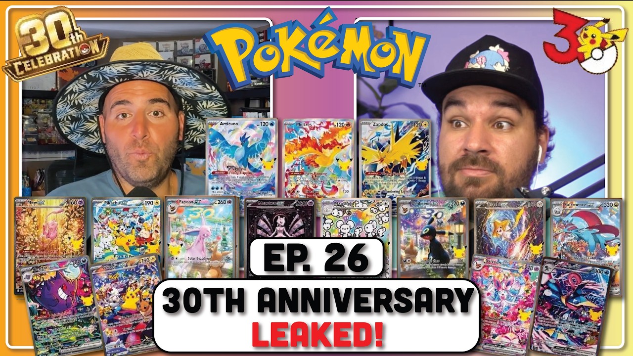 Pokemon's 30th Anniversary Card List has been LEAKED! | Episode 26