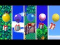 Evolution of Balloon Presents in Animal Crossing (2001 - 2023)