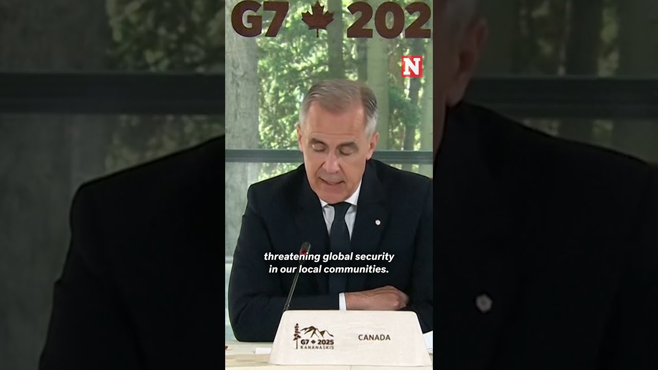 Next To Trump Carney Opens G7 Summit With Warning