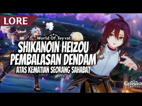 [LORE] Kisah Shikanoin Heizou : Menjadi Detektif karena Kematian Sahabat | Genshin Impact Indonesia