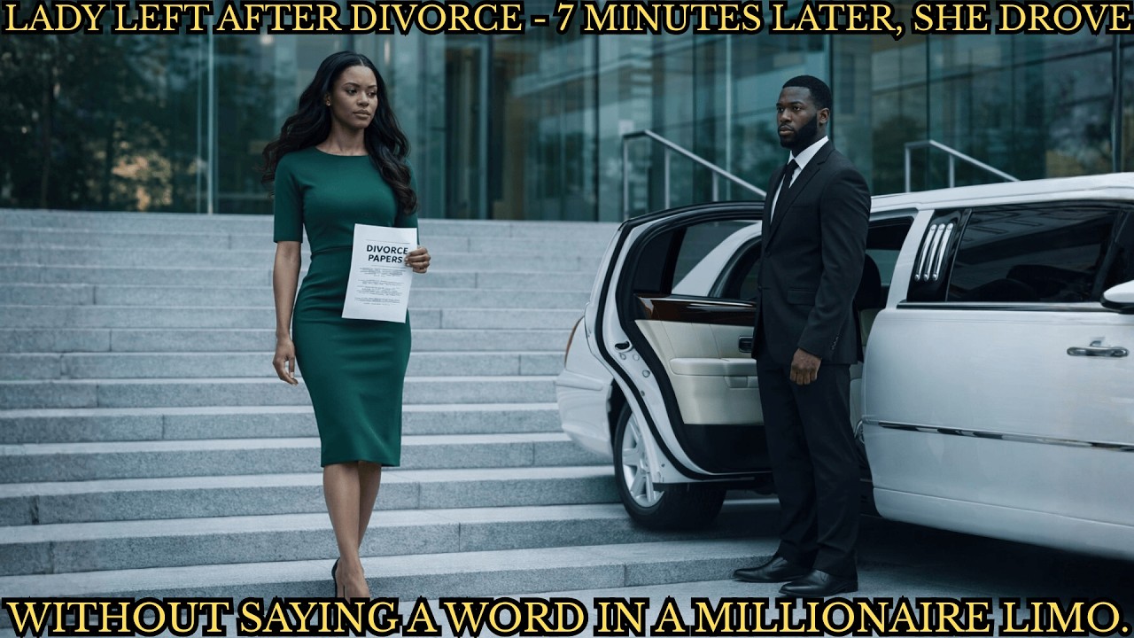 Lady Left After Divorce - 7 Minutes Later, She Drove Without Saying A Word In A Millionaire Limo