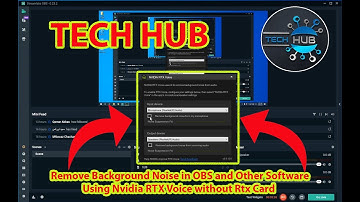 Remove Background Noise from OBS or any application Using Nvidia Rtx Voice without RTX Card 2020