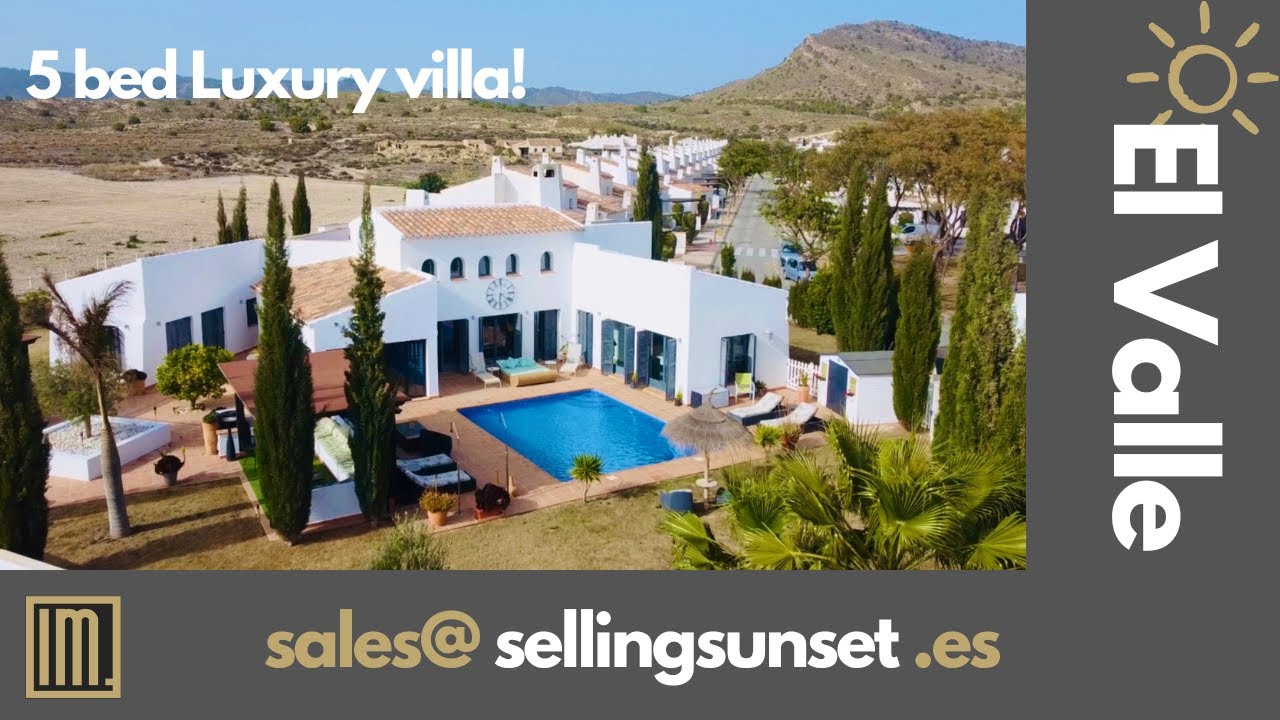 Selling Sunset Spain - Exclusive 5 Bedroom Villa on El Valle Golf ...