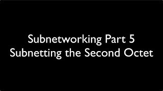 Subnetting Part 5