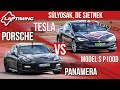 LAPTIMING: Súlyosak, de sietnek. Porsche Panamera vs. Tesla Model S P100D (ep.139)