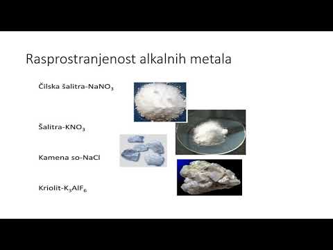 Video: Po čemu se razlikuju alkalni i zemnoalkalni metali?